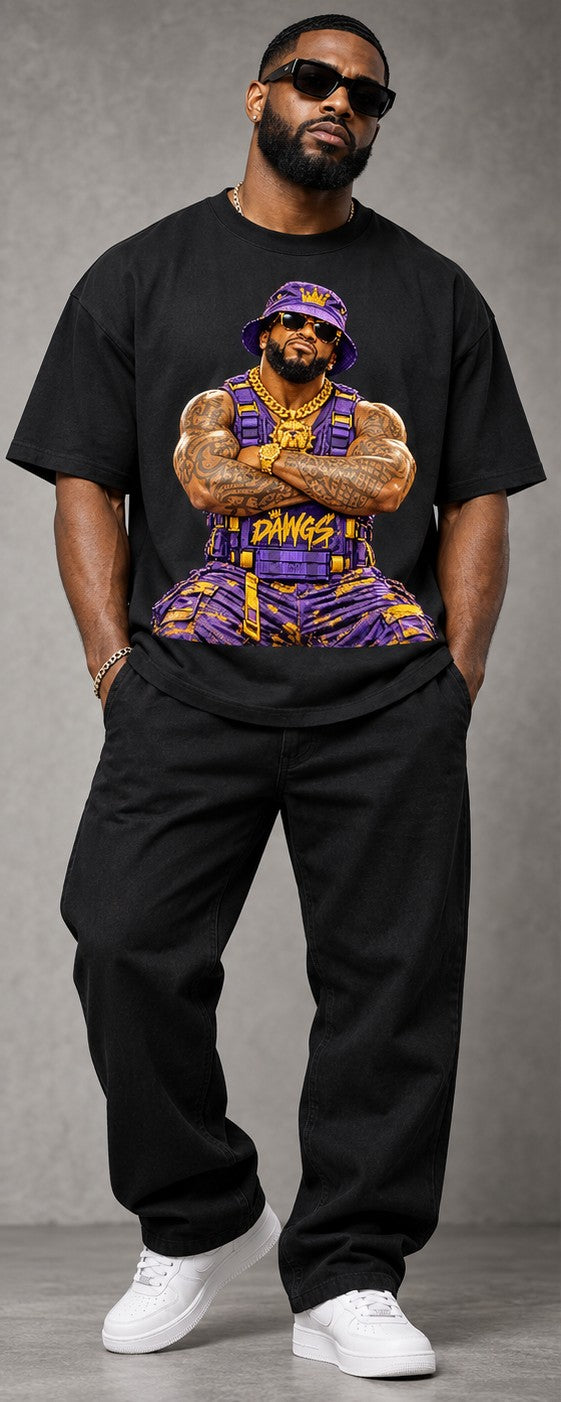 5 Thangs for a Que tee — front graphic