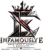 Infamously E logo